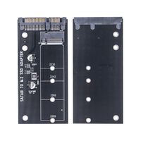 M.2 SSD ke SATA 3.0 kartu adaptor 6Gbps, untuk NGFF ke SATA 22PIN konverter untuk M.2 KEY-B 2230-2280 kartu ekspansi untuk PC Desktop