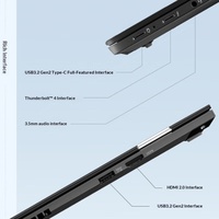 Ordinateur portable professionnel mini léger de 14 pouces, haute performance, Intel I5-13500H, Windows 11, écran 2240x1400, 1,52 kg