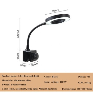 Goedkope Clip Op Led <span class=keywords><strong>Aquarium</strong></span> Lichtblauw En Wit Licht Mini <span class=keywords><strong>Aquarium</strong></span> - Product Image 2