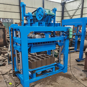 Máy làm gạch bê tông cơ khí <span class=keywords><strong>QT4</strong></span>-<span class=keywords><strong>40</strong></span> chế biến thủ công máy móc sản xuất gạch đúc điều kiện sử dụng - Product Image 4
