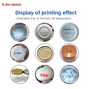 Tốc độ cao Máy in phun Máy tính để bàn mã hóa máy cho nắp chai bao bì mã QR ngày sản xuất cho máy in nhãn - Product Image 4