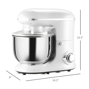 Amasadora Pequeña para el Hogar, Máquina para Amasar Masa y Hacer Crema, Amasadora Comercial de Bajo Ruido - Product Image 3
