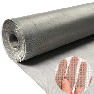 Supplies SS 304L 400 800 Micron 0.8mm Flexible Soft Plain Woven Stainless Steel <b>Wire</b> Cloth <b>Netting</b> /Filter Mesh 15mm Aperture - Product Image 1