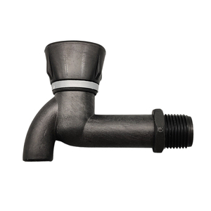 China Manufacturer Premium Durable Black Basin Plastic Faucet DN15 Ceramic Cartridge Water Tap Bibcock - Product Image 2