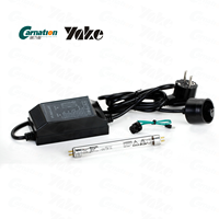 Ballast électronique UV à courant constant Yake 4W-16W CE(LVD/EMC) 110V/220V 50/60Hz pour lampe germicide UVC à mercure basse pression, garantie 1 an