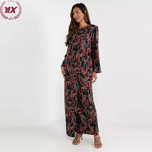 Robe malaise traditionnelle pour femmes-Été Respirant <span class=keywords><strong>Baju</strong></span> <span class=keywords><strong>Kurung</strong></span> Musulman Casual Office Wear en Satin et Soie Ready Supply - Product Image 3