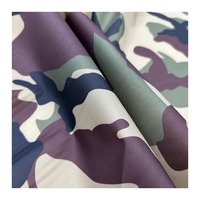 Tissu Oxford en polyester imprimé à bon prix avec revêtement PU laiteux 1200mm 210D 300D 600D motif camouflage pour tente