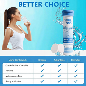 MG แท็บเล็ตไฮโดรเจนที่มีอิเล็กโทรไลท์แมกนีเซียมแท็บเล็ตไฮโดรเจนโมเลกุล H2tab H2ที่เติมไฮโดรเจน - Product Image 3