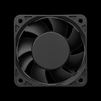 Ventilateur axial AC anti-vent Crown AGE03007 avec roulement à billes, électrique, en plastique, OEM, montage au plafond, 5V 6000RPM pour bureau