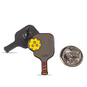 Pins Personalizados para Raquetas de Pickleball, Insignias Deportivas de Esmalte Suave, Emblemas Metálicos Bonitos para Clubes y Torneos, Regalos Deportivos - Product Image 3