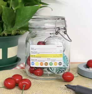 2x3 Inch Dissolvable Food <b>Labels</b> BPA-Free Waterproof Food Rotation <b>Labels</b> for Restaurant & <b>Kitchen</b> Use - Product Image 3