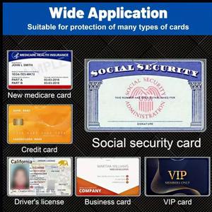 ฝา<span class=keywords><strong>ค</strong></span>รอบป้องกันพีวีซีการ์ดเหมาะสำหรับ<span class=keywords><strong>ป</strong></span>ระกันสังคม<span class=keywords><strong>ประกัน</strong></span>สุขภาพและบัตรเ<span class=keywords><strong>ค</strong></span>รดิต-โซลูชันการจัดเก็บที่<span class=keywords><strong>ป</strong></span>ลอดภัย - Product Image 2