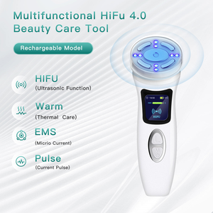 Neues Mikro-Elektrisches Puls-Vibrations-Wärme-Einführungsgerät Tragbares USB-Gerät mit Zug- und Schlagfunktion Meistverkaufter Gesichtsmassager aus ABS - Product Image 2