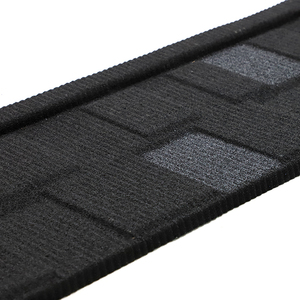 Thermal Insulation Eurotile Shingle Roof Stone Coated Metal Roof <strong>Tile</strong> for House Villa Building Construction Roofing Sheet Mabati - Product Image 1