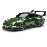 Voiture de course RC à l'échelle 1:24, 2,4G, avec lumière LED, rechargeable, haute vitesse, télécommandée, pour enfants, garçons, cadeau