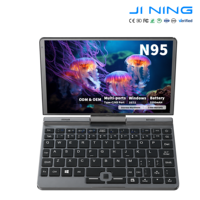 OEM ODM Hot Sale 8 Inch Mini Laptop Intel N95 12GB DDR5 128GB SSD Touchscreen 360° Klapbaar Metalen Zakcomputer Fabrieksgroothandel