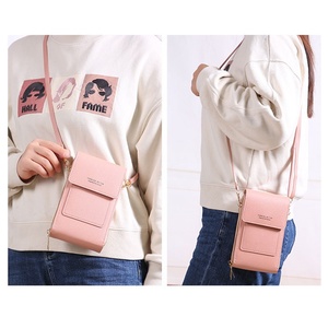 <span class=keywords><strong>Portefeuille</strong></span> en cuir classique pour femme, pochette de téléphone, <span class=keywords><strong>porte</strong></span>-cartes de crédit et d'identité, vente en gros 2026 - Product Image 4