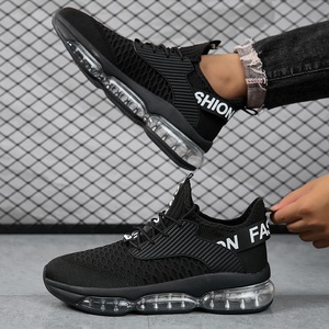 Zapatillas deportivas de verano 2026 para hombre, con cordones, transpirables, de malla blanca, con suela gruesa y amortiguación suave, informales, para correr y caminar. - Product Image 2