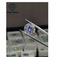 Double Jewelry 2carat VVS1 D Color Moissanite Diamond avec certificat GRA