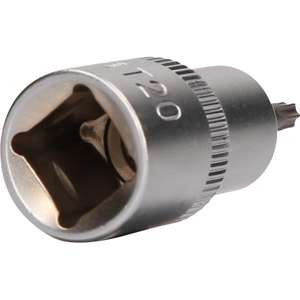 BRILLIANT TOOLS - BT022971 1/2 ''Torx bit socket, 55 mm de largo-EAN 4042146776926 HAND SOCKETS 1/2" - Product Image 3