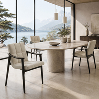 Sillón Acogedor de Madera y Tela con Diseño a Cuadros Crema, Sillón de Madera Maciza con Funda Resistente a la Humedad para Rincón de Lectura