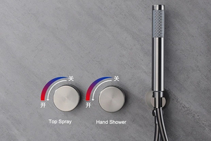 Bộ Vòi Hoa Sen Giấu Kín Vòi Trộn Bồn Tắm Phòng Tắm Mưa Giấu Kín Gắn Tường Nhà Máy Giang Môn JinDing - Product Image 6