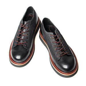 Customized 2026 New Model Men's <b>Retro</b> High Quality Leather Casual Shoes Luxury Handcrafted Toe Oxfords Waterproof Breathable - Product Image 4
