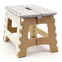 Fabrikpreis Moderner Multifunktionaler PP Mehrfarbiger Tragbarer Klappbarer Tritthocker für Outdoor, Schlafzimmer & Schule Heimgebrauch Möbel