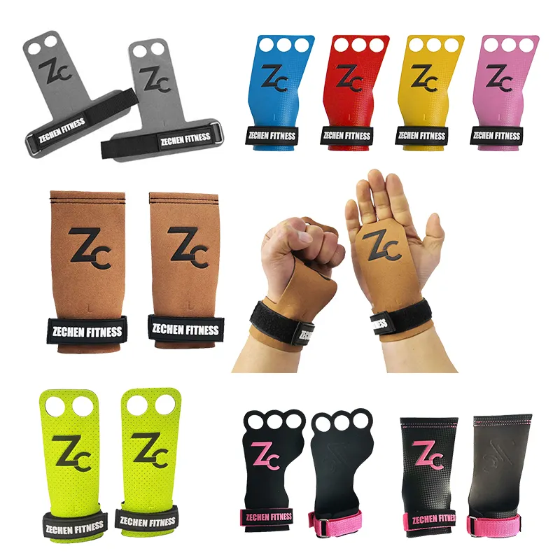 Non-Slip Silicone Carben Fiber Wristband Gloves Indoor Fitness Barbell Dumbbell 