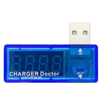 Testeur de courant et de tension numérique mini USB portable 1 pièce, détecteur de courant et de tension mini, chargeur, docteur électronique