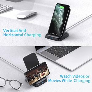 <span class=keywords><strong>Cargador</strong></span> Inalámbrico PowerLot Certificado de 10W QC3.0 Tipo-C con 3 Bobinas 9V/1.67A Material ABS para S10 <span class=keywords><strong>Note</strong></span> <span class=keywords><strong>10</strong></span> 11 Pro/Pro Max - Product Image 3