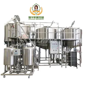 Mikro Malt ekipmanı ile 3000L bira bira üretim tesisleri