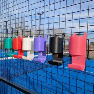 Soporte de Pared para Pelotas de Tenis Azul de Carbono 18k, Aprobado por la USAPA, Precio de Fábrica, Ayuda de Entrenamiento, Material PP Duradero, Uso en Interiores - Product Image 6