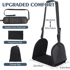 B139, venta al por mayor, avión, viaje, <span class=keywords><strong>espuma</strong></span> viscoelástica, avión, hamaca <span class=keywords><strong>para</strong></span> pies, relajación, portátil, ajustable, cómoda placa <span class=keywords><strong>de</strong></span> soporte, hamaca <span class=keywords><strong>para</strong></span> pies - Product Image 3