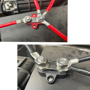 Bloque de terminales de tornillo M6 M8 48V de cobre, conector de batería de coche para uso automotriz - Product Image 1