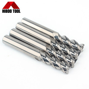 Rắn nhôm Carbide endmill 3 Flute <span class=keywords><strong>End</strong></span> <span class=keywords><strong>Mill</strong></span> phay Cutter công cụ - Product Image 1