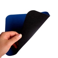 Tapis de souris de bureau promotionnel en microfibre écologique personnalisé, best-seller, avec logo publicitaire imprimé pour cadeaux d'accueil
