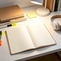 Carnets de notes professionnels en papier kraft de qualité supérieure avec logo personnalisé pour cadeaux d'entreprise