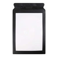 Portable HD mains libres loupe loupe pleine page grande feuille A4 3X lecture papier taille PVC plastique pour personnes âgées