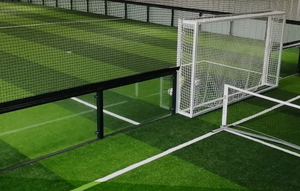 LDK Vente directe d'usine <span class=keywords><strong>Cage</strong></span> <span class=keywords><strong>de</strong></span> football fermée en verre clair <span class=keywords><strong>de</strong></span> haute qualité <span class=keywords><strong>avec</strong></span> <span class=keywords><strong>filet</strong></span> Terrain <span class=keywords><strong>de</strong></span> football - Product Image 5
