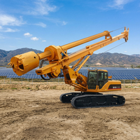 Foreuse rotative hydraulique mobile portable diesel 220V pour l'extraction de minerai, diamètre 250mm, modèle SR360R-H10, certifiée CE