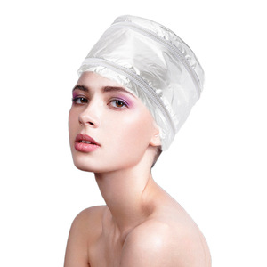 หมวกผมไฟฟ้าปรับอุณหภูมิได้ สีดำและสีเงิน สำหรับการดูแลเส้นผม การย้อมผม ใช้ในบ้าน - Product Image 5