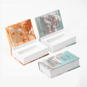 Boîtes d'emballage en papier cartonné rigide recyclé, boîte magnétique, <span class=keywords><strong>petit</strong></span> coffret cadeau <span class=keywords><strong>de</strong></span> luxe pour cosmétiques, logo personnalisé - Product Image 4