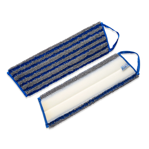 Wholesale Custom Industrial Strong Absorbent Floor <strong>Cleaning</strong> <strong>Mop</strong> Microfiber Trapezoid Scrubbing Twisted <strong>Mop</strong> Pad Wet <strong>Mops</strong> - Product Image 6