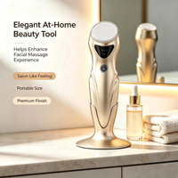 Masseur facial électrique ABS portable avec technologie de vibration pour raffermir et tonifier la peau, lifting du cou et relaxation, utilisation à domicile
