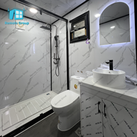 Villas modulaires de luxe populaires à 3 chambres, personnalisables, maisons préfabriquées en conteneurs, maisons modulaires préfabriquées en promotion
