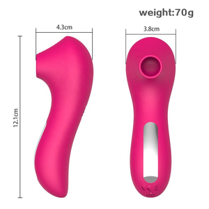 Vibratore Silenzioso a Suzione Little Dolphin per Punto G Femminile, 10 Velocità, Stimolatore Clitorideo, Succhiatore per Capezzoli in Silicone, Ricarica USB/Magnetica, 2 Ore di Autonomia - Product Image 6