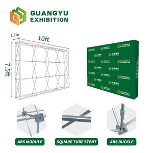Tùy Chỉnh In Xách Tay Có Thể Thu Vào Gấp Vải Hiển Thị Đứng Thân Thiện Với Môi Không Thấm Nước Lắp Ráp Pop-up Backdrop Biểu Ngữ - Product Image 3