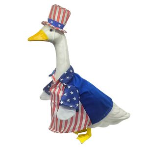 Directo de Fábrica, Personalizado OEM/ODM, Decoración para Porche - Día de la Independencia Americana, Adorno de Ganso - Product Image 1