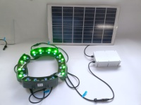 Solar-Baumleuchte für den Außenbereich, wasserdicht, DC24V LED-Landschaftsbeleuchtung für Garten- und Wanddekoration sowie helle Baumumarmungsleuchten